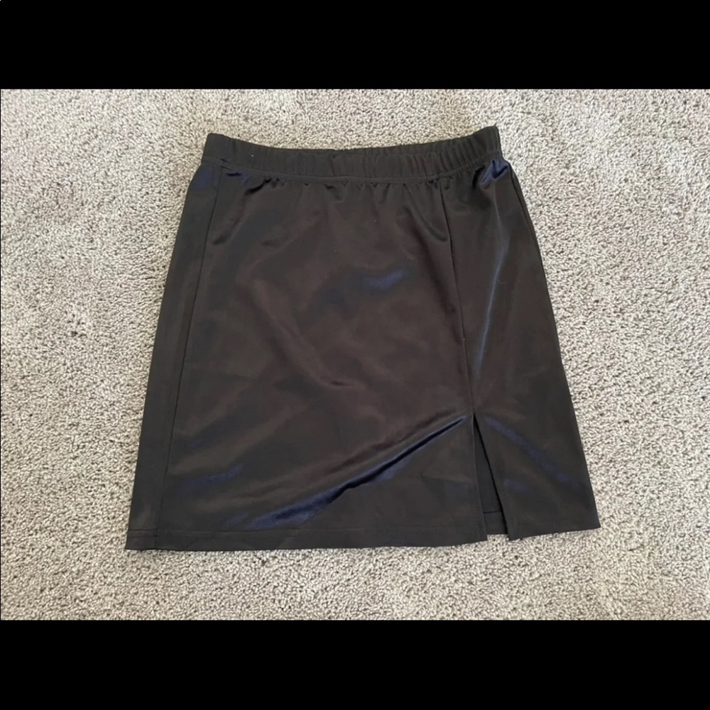 Shein black skirt